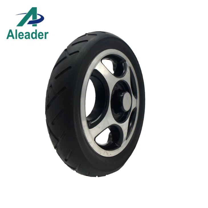 12 Inch PU Solid Wheels For Electric Wheelchairs