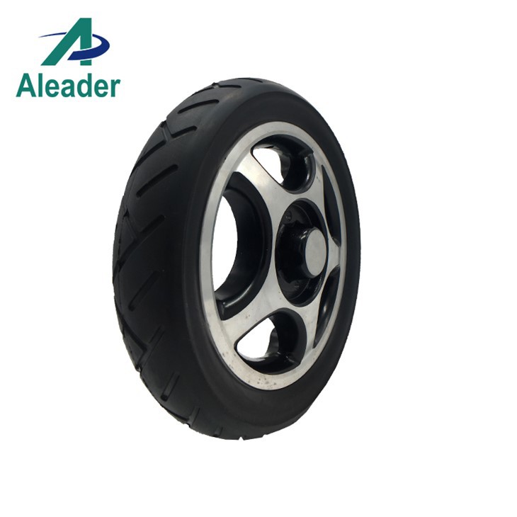 12 Inch PU Solid Wheels For Electric Wheelchairs